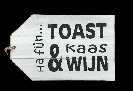 Ha fijn toast, kaas en wijn