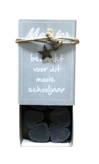 Meester bedankt voor dit mooie schooljaar