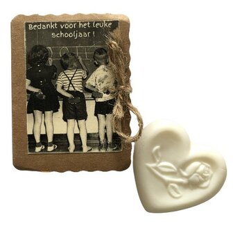 soap in a box, bedankt voor het leuke schooljaar