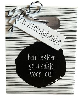 geurzakje voor jou, een kleinigheidje