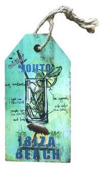 Houten bordje mojito