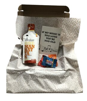 Cocktail Manhattan en tiny tony chocolade