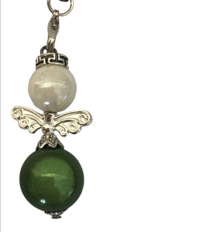 Beschermengel groen wit