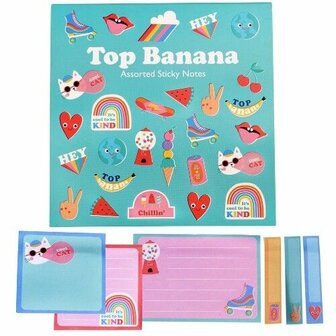 Top Banana Assorted Sticky Notes