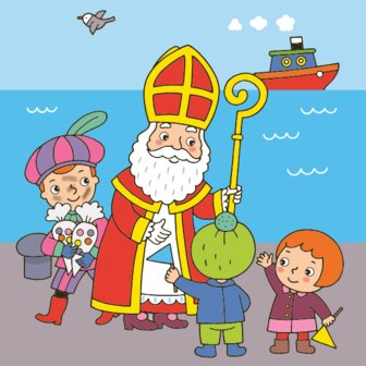 Kleurboek Sinterklaas