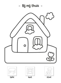 Mijn eerste woordjes kleur en stickerboek