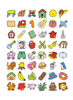 Mijn eerste woordjes kleur en stickerboek
