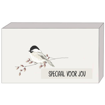Speciaal voor jou vogelvoer in een doosje