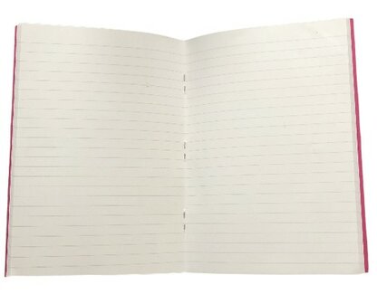 Notebook van leer