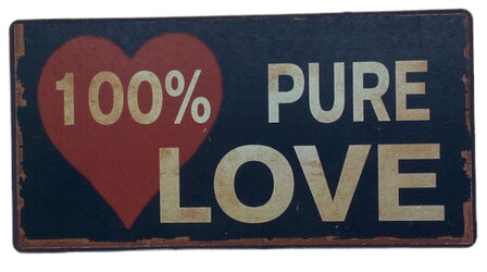 Magneet 100% Pure love