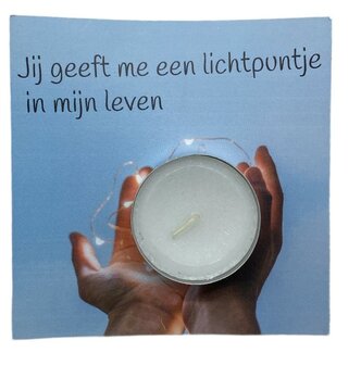 Jijj geeft mij een lichtpuntje in mijn leven