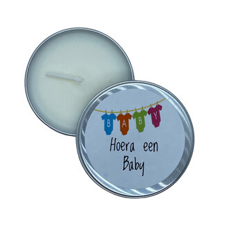 Kaars Hoera een baby