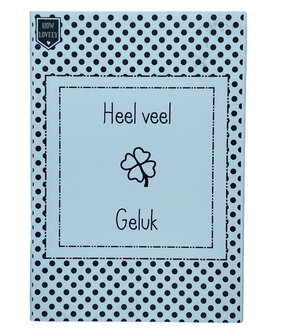 Heel veel geluk in een doosje