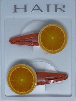Set haarspelden Sinaasappel