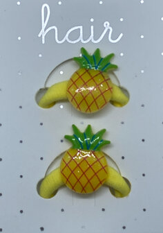 Set haarelastiekjes Ananas