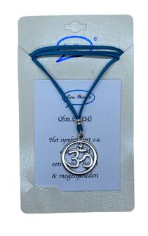 Veter ketting Ohm (AUM) blauw