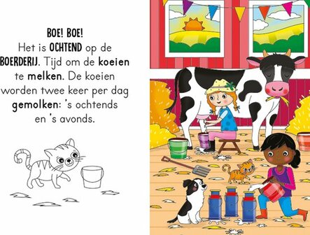 Magische waterkleurboek Boerderij