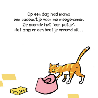 Detail van tekeningen in zindelijkheid boekje Fien