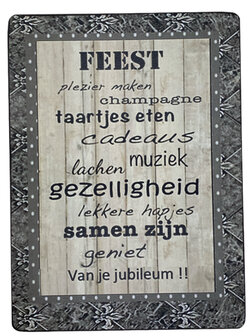 Bordje Feest