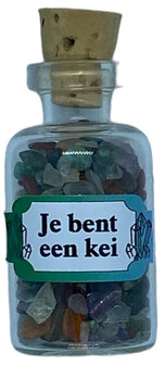 Je bent een kei!