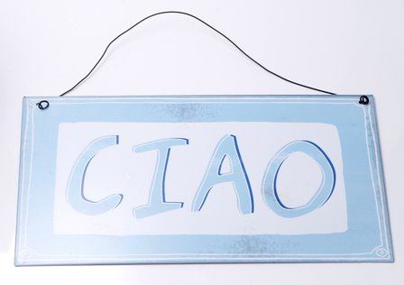 Tekstbord CIAO