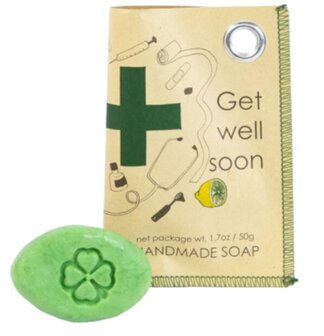 Beterschap zeep &ndash; handgemaakte Sweet Basil Soap in zakje