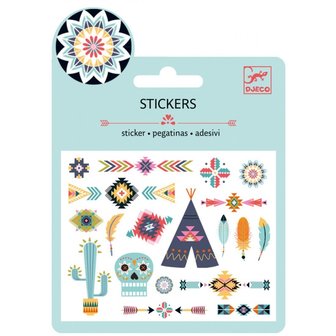 Djeco mini stickers Western