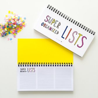 Super organized lists