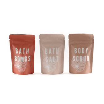 Winter cadeaubox Let it Snow &ndash; badzout, scrubzout en bruisballen