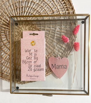Geurhanger mama cadeau klaar om te versturen als brievenbuscadeau