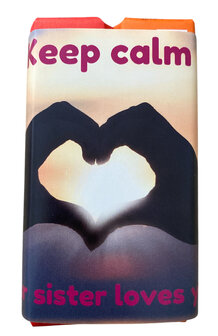 Klein chocolade cadeautje Tony&rsquo;s melk karamel zeezout