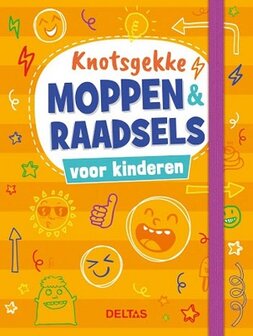 Knotsgekke moppen &amp; raadsels hardcover kinderboek