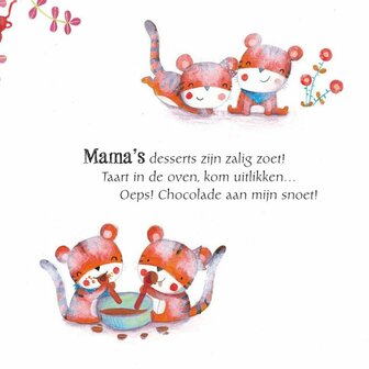 Mama is de Allerliefste &ndash; binnenkant voorleesboekje met illustraties