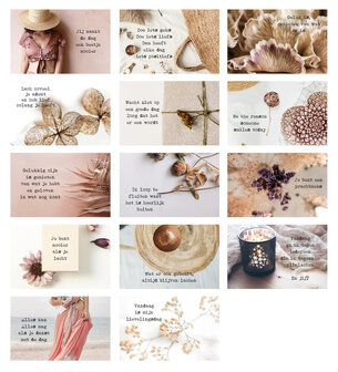 Doosje met een glimlach - 14 positieve kaartjes