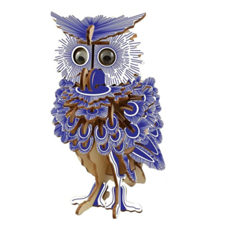 3D Houten constructie set Uil