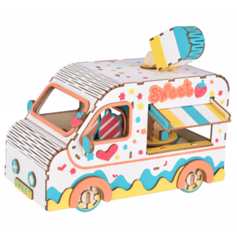 houten puzzel ijswagen zelf maken