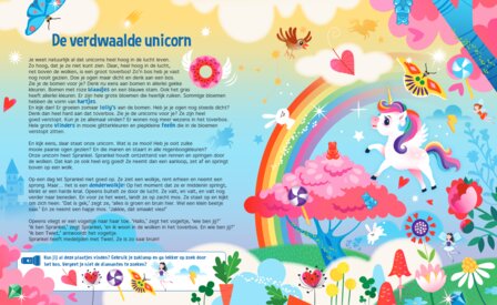 Zoekboek voor kinderen vanaf 3 jaar unicorn thema