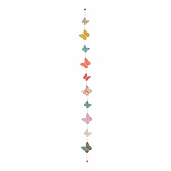 Fair trade vlinders slinger 180 cm