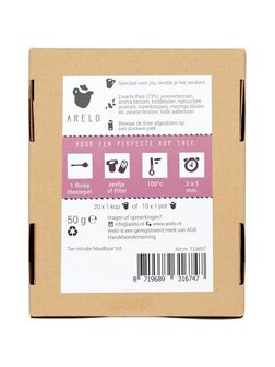Thee als bedankje met theefilters, originele dankjewel thee per post