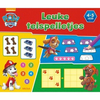 Paw Patrol telspelletjes boek