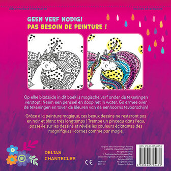 Knoeivrij knutselcadeau met eenhoorns voor jonge en creatieve kinderen