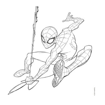 Spider-Man kleuractiviteiten voor kinderen