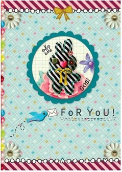 For You! Kaart met button