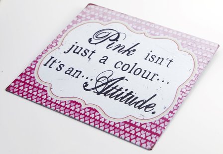 Pink isn't just a colour