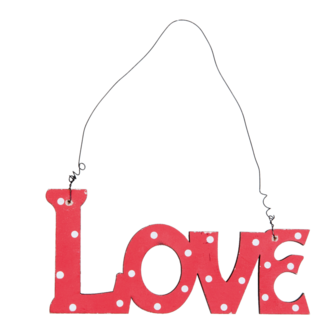 Love hanger, hout