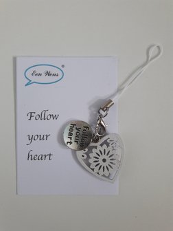 Follow your heart, gelukshanger