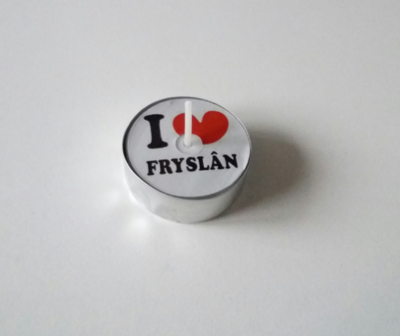 I love fryslan, waxinelichtjes