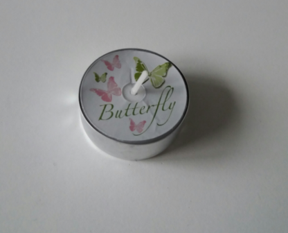 Butterfly, waxinelichtjes