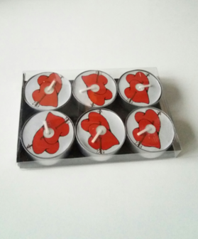 Liefde, waxinelichtjes