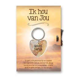 Ik hou van jou, gelukshartje